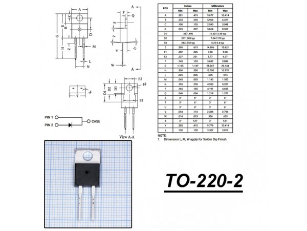BYC10-600 Диод быстрый (600V/10A)