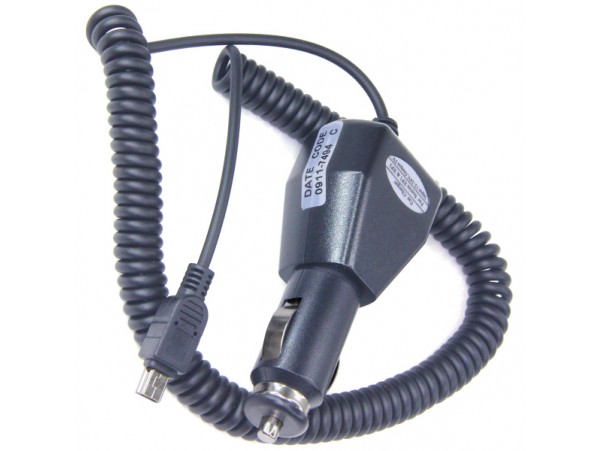 АЗУ регистратора mini USB 5V 0,6A шнур 1м