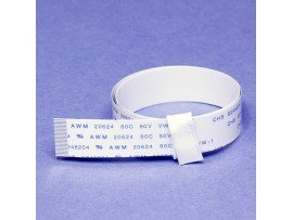 Шлейф 24pin 400х13 шаг 0,5мм, реверсный