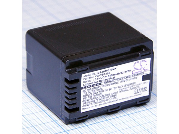 VW-VBT380 акк. 3,6V/3400 mAh Panasonic