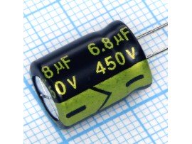 Конд.6,8/450V 1014 +105°C