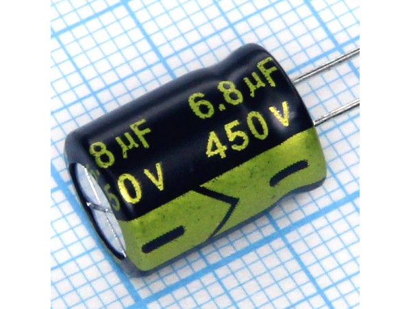 Конд.6,8/450V 1014 +105°C