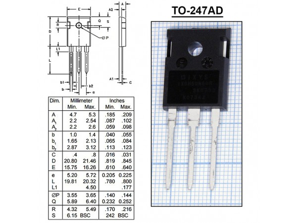 DSEK60-02A диод быстрый (2х34A/200V)