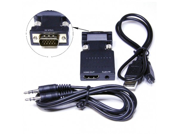 Конвертер VGA => HDMI