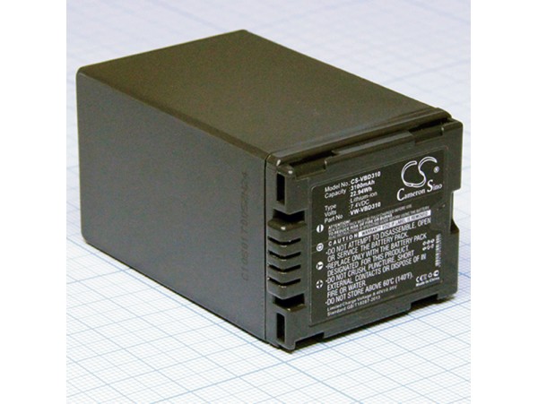 Panas CGA-DU31[VW-VBD310] Аккумулятор 7,4V/3100mAh