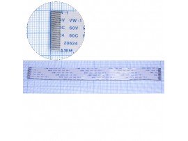 Шлейф 36pin 200х18, шаг 0,5мм, прямой