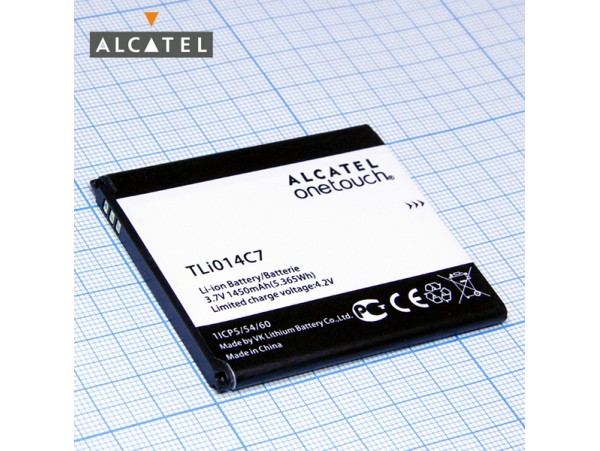 Alcatel TLi014C7 Акк. 3,7V/1450mAh