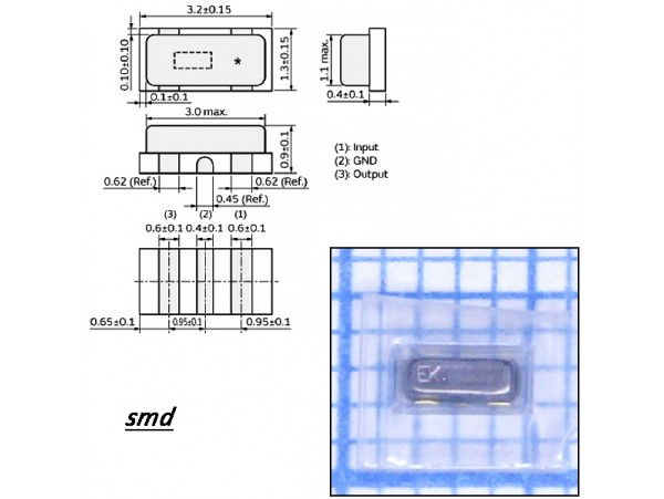 КВАРЦ 20,0 МГц CSTCE20M0V53-R0