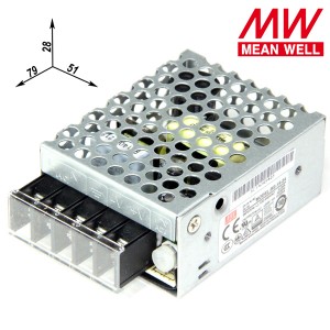 БП 24V0,7A Клеммы RS-15-24 Блок питания