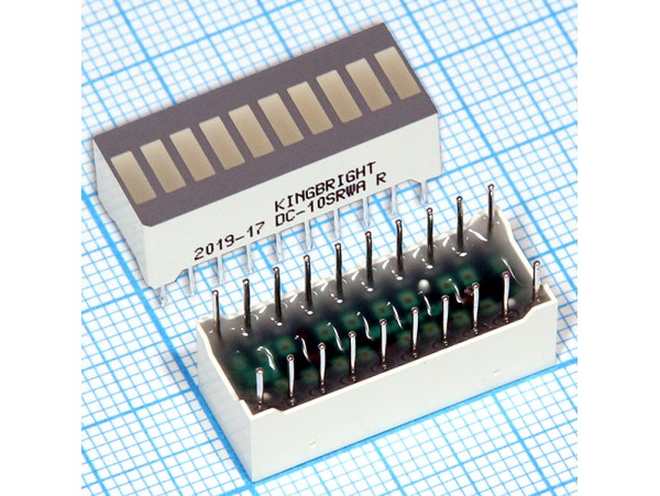 DC-10SRWA индикатор линейный LED R