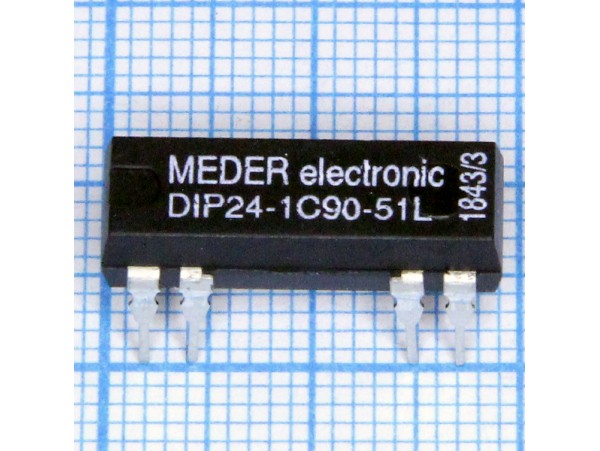 DIP24-1C90-51L Реле герконовое
