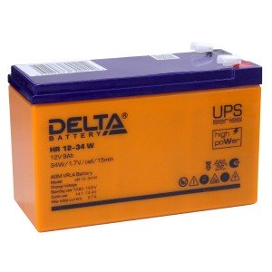 Аккумулятор 12V/9.0Ah HR12-34W (151х65х94мм)