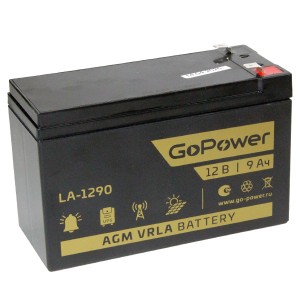 Аккумулятор 12V/9.0Ah LA-1290 (151х65х94мм) GoPower