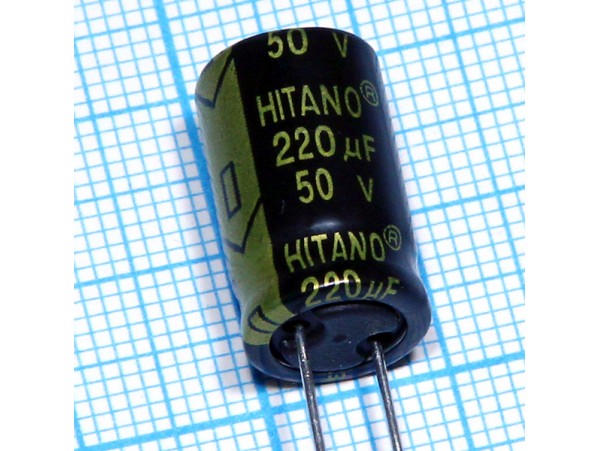 Конд.220/50V 1016 +105°C EXR