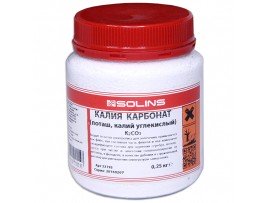 Калий углекислый (карбонат калия) 250г уценка