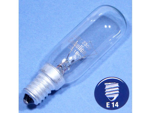 Лампа 220V 40W E14  для вытяжек T25 Camelion