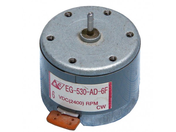 МОТ 6V EG-530AD-6F CW d=32;h=25, 2400 об/мин