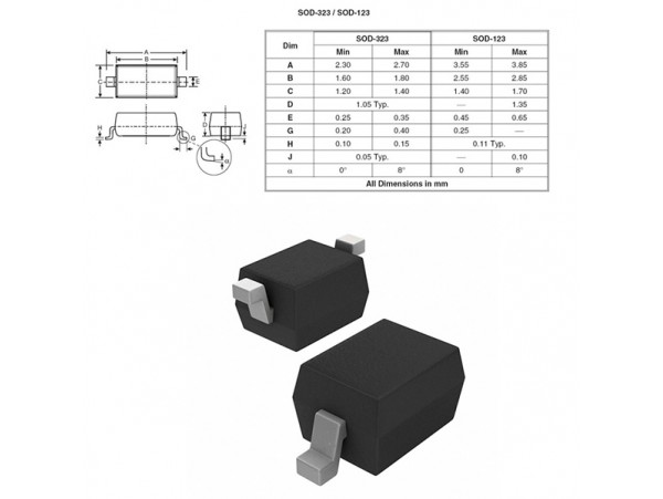 CDSOD323-T12C Диод