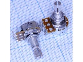 Резистор 25к под гайку d=16 L=20 RV16AF-10B6-20K-A25K