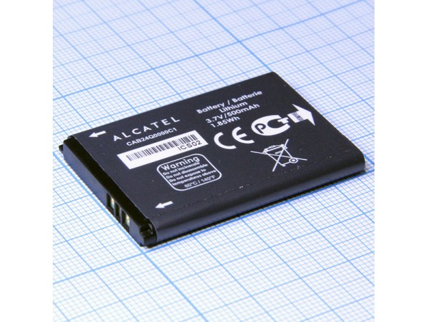 Alcatel OT292 Акк.3,7V/500 mAh, CAB24Q0000C1