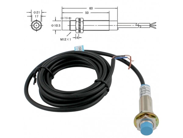 VL-M12-5N1 датчик индуктивный NPN NO