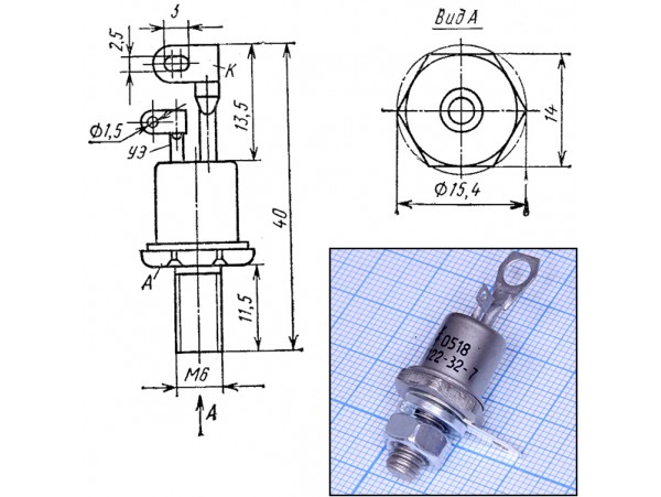 Тирист.сил. Т122-32-7