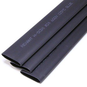 Термоусадка 24/8х1000 (Ч) 1:3 клеевая