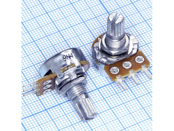 Резистор 500к под гайку d=16 RV16AF-20-15K-A500K-3