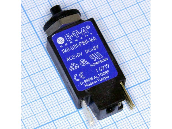 1140-G111-P1M1-16A автомат защиты, 16А
