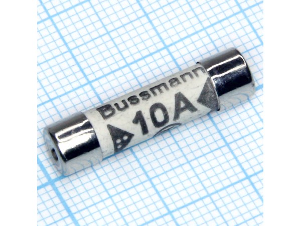 Пред.10А(d=6;L=25) 240V керамика