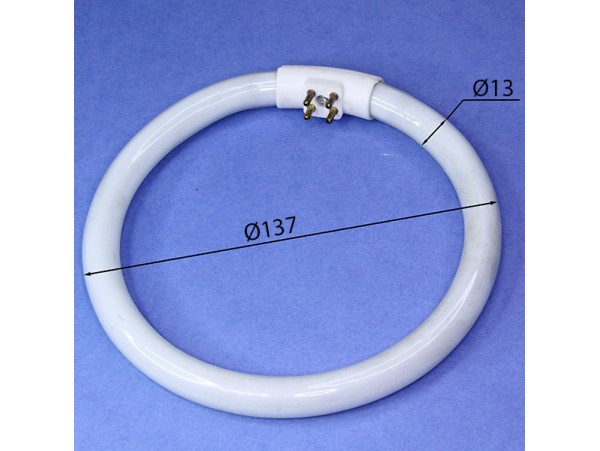 Лампа 12W G10q T4-внутрь 6400K кольцевая d=137мм