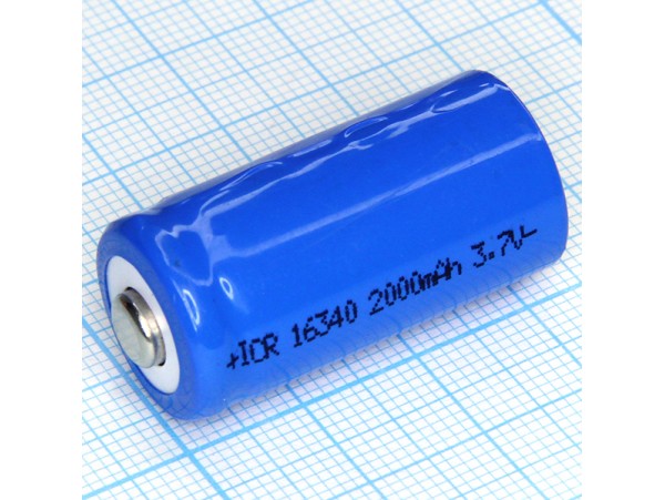 ICR 16340 акк. 3,7V/2000mAh