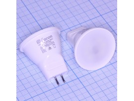 Лампа 220V 3W GU5.3 6400K LED MR11