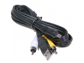 USB дата кабель 8 pin Panasonic/Nikon UC-E6 + A/V 2 RCA