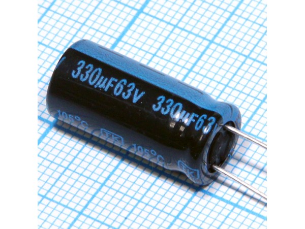 Конд.330/63V 1021 105°C