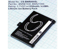 Pocketbook Pro 912 акк. 3,7V/1250Ah Li-ion CS-BNR005SL
