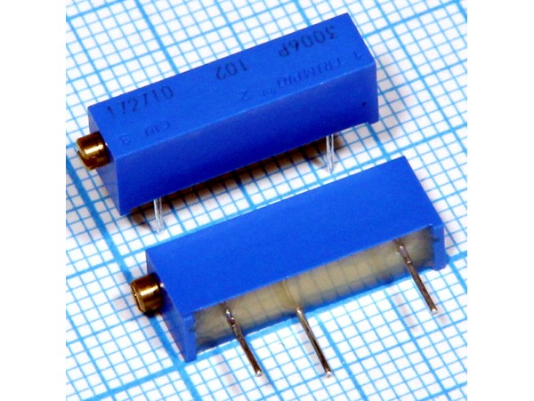 Резистор 1,0 кОм 3006P-1-102LF Trim