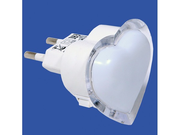 Светильник ночник LE LED NL-838 0,3W Сердце