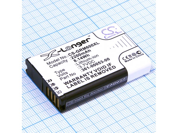 Garmin акк. 3,7V/2200mAh 361-00053-00 A83049
