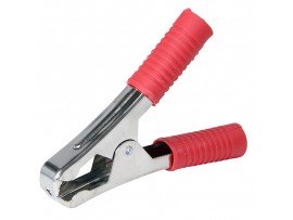 Зажим крокодил 60А 105 мм  красный