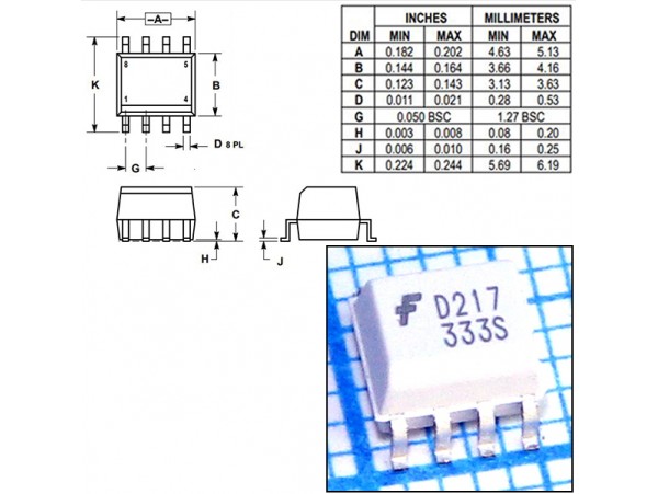 MOCD217R2M Оптопара