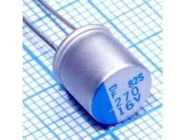 Конд.270/16V 0808 +105°C