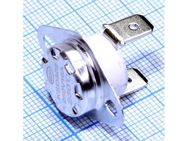 KSD-301-230С 250V16A Термостат нормально замкнутый