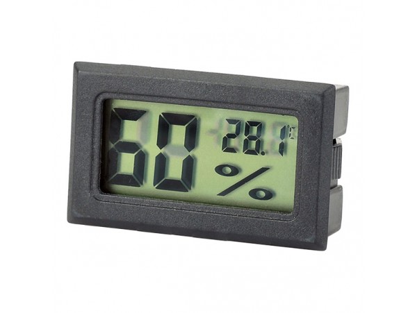 Термометр-гигрометр Черный. (влажность, Temp.)