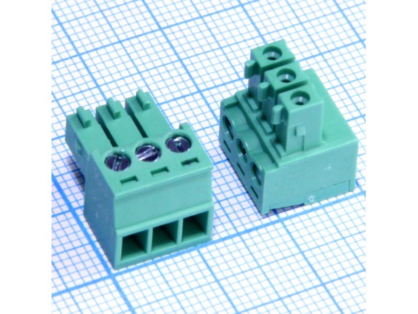 15EDGK-3.5-03P-14-00A(H) клеммник 3к шаг 3,5мм