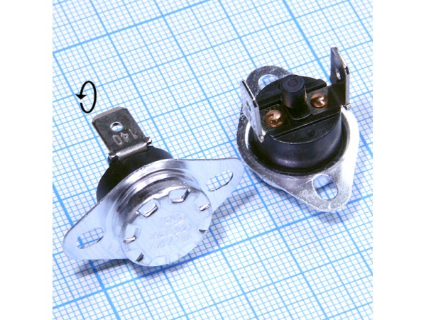 KSD-303-140С 250V16A термостат с выкл. норм. замкнутый