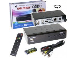 Selenga HD980D ресивер эфирный DVB-T2/C LAN