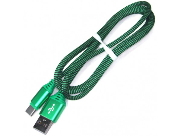 Шнур USB=Type-C 1м 2A