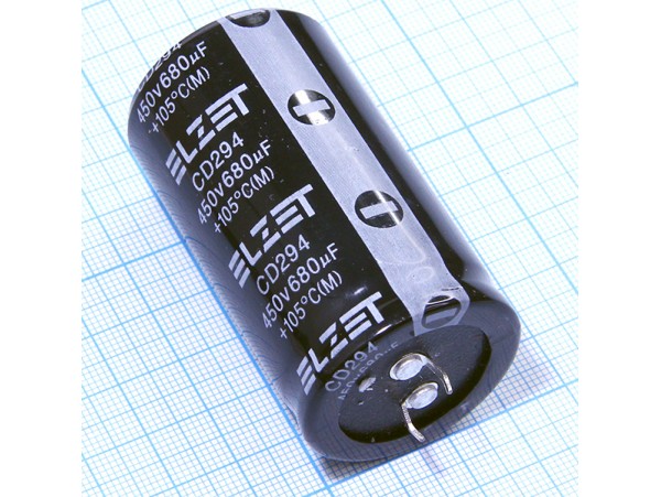 Конд.680/450V 3560 105°C Elzet