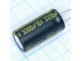 Конд.3300/16V 1326 +105°C JAMICON WL